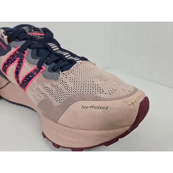New Balance - Nitrel V4 DynaSoft All Terrain Pink Navy Blue Shoes - Womens 7 - Picture 4 of 14